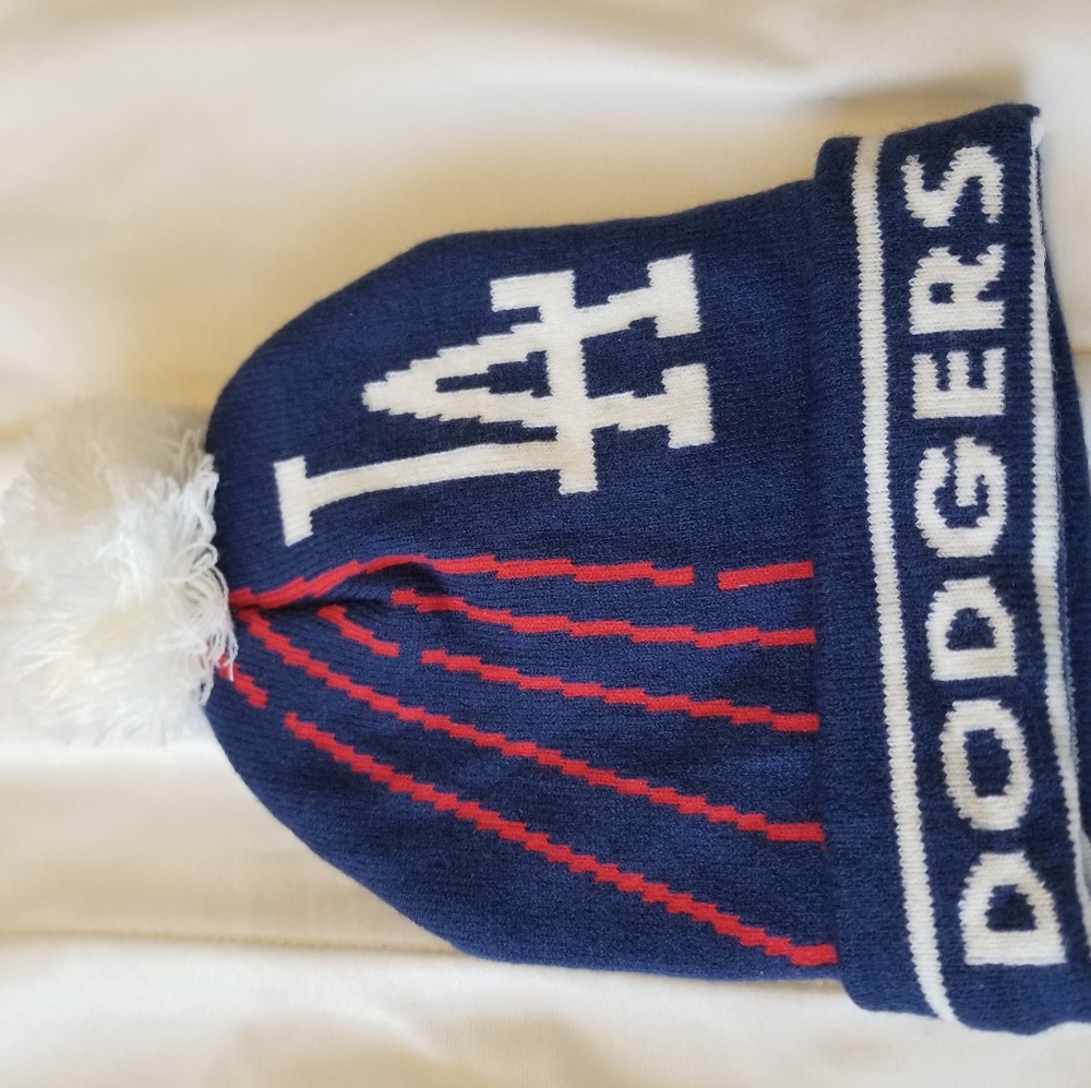 Dodgers beanie